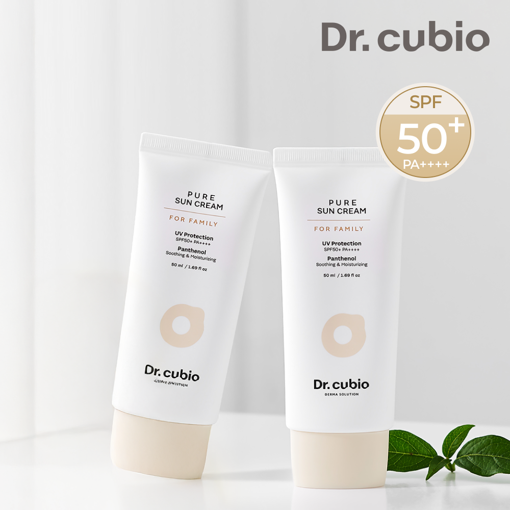 [더블세트] 닥터큐비오 퓨어 선크림 SPF 50+ PA++++