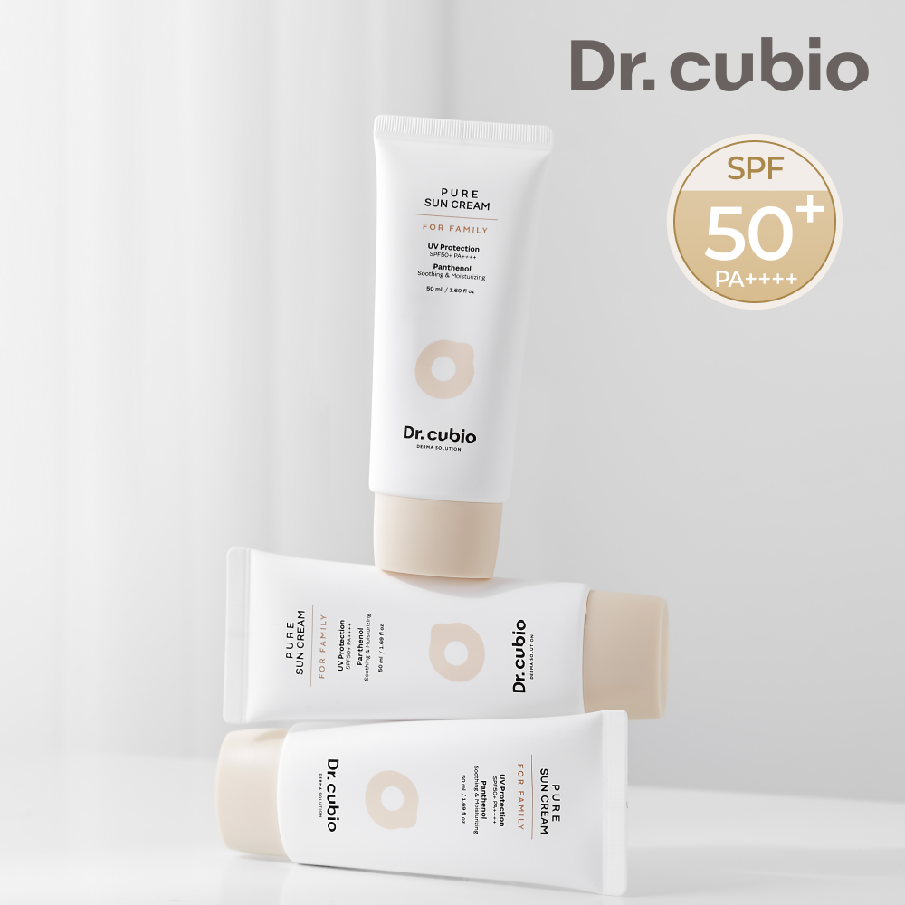 [3+1 특가] 닥터큐비오 퓨어 선크림 SPF 50+ PA++++